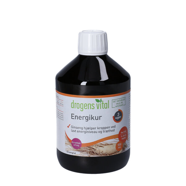 Drogens Vital Ginseng Energikur