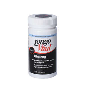 LongoVital + Ginseng tabletter
